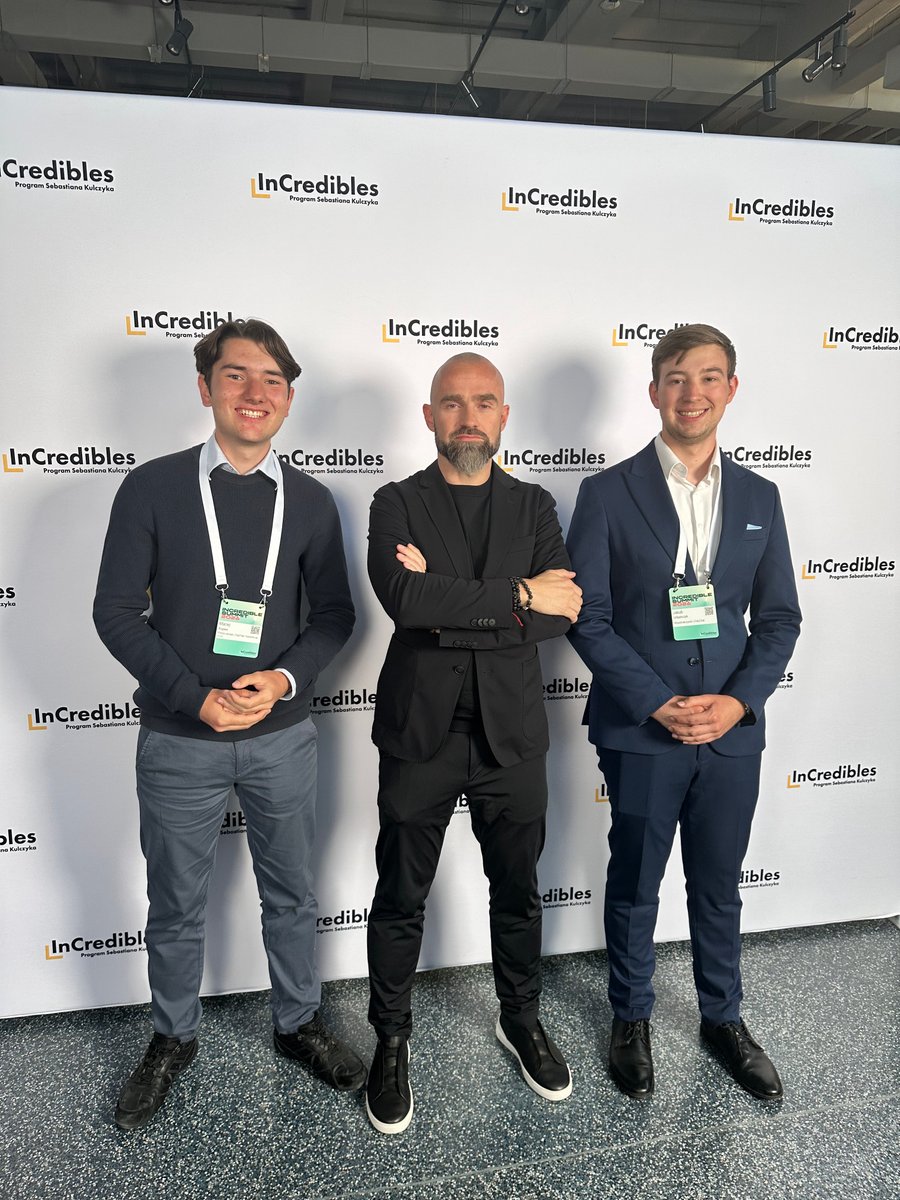 with Sebastian Kulczyk · InCredibles